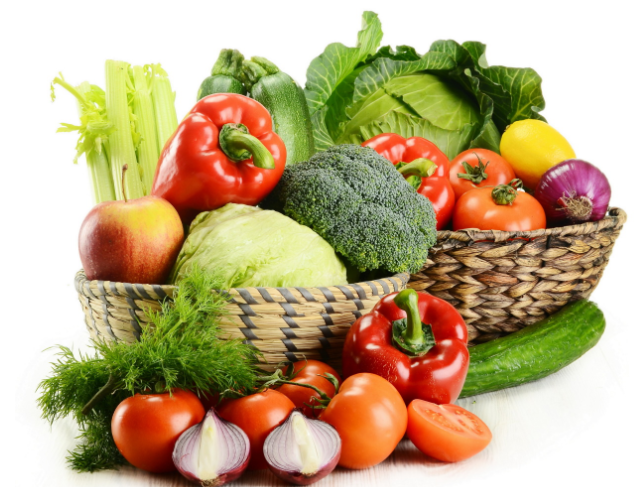 Điều chỉnh chế độ ăn uống nhiều rau củ quả