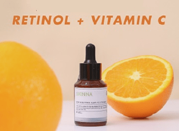 Retinol có dùng chung với Vitamin C được không?