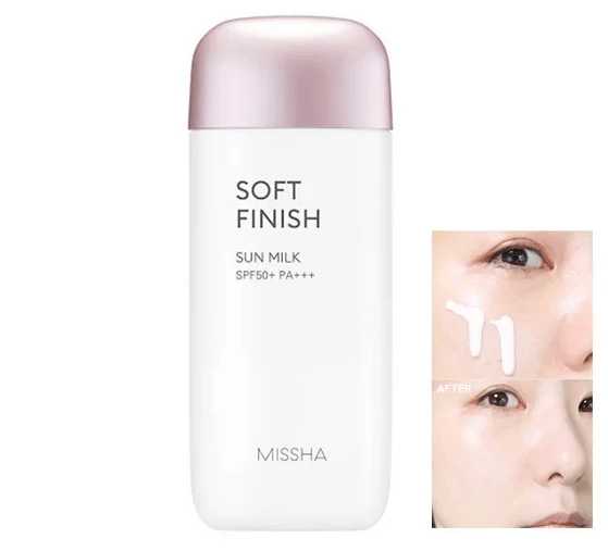 Missha Safe Block Soft Finish Sun Milk