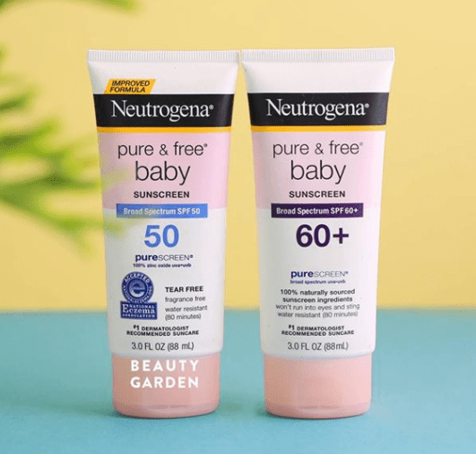 Kem chống nắng Neutrogena Pure & Free Baby Mineral Sunscreen SPF 50