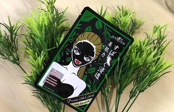 Mặt nạ SEXYLOOK Tràm Trà Tea Tree Anti Blemish Black Facial Mask
