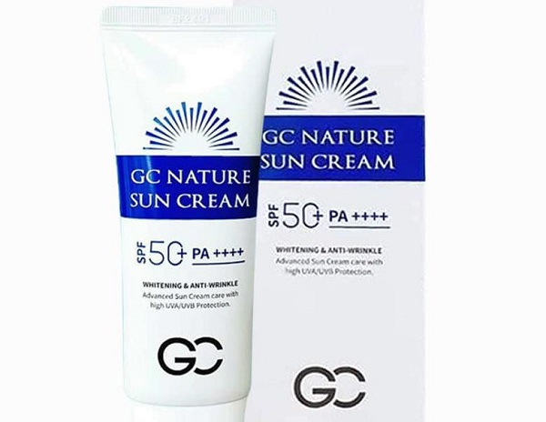 Kem chống nắng GC Nature Sun Cream SPF 50+/PA++++