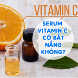 [Bật Mí] Sử Dụng Serum Vitamin C Có Bắt Nắng Không?
