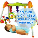 Đồ Chơi Giúp Trẻ Sơ Sinh Thông Minh Hơn, Mẹ Nên Mua Ngay